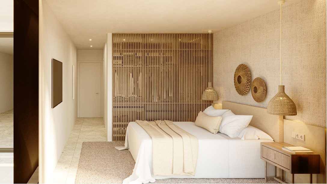 Slaapkamer render